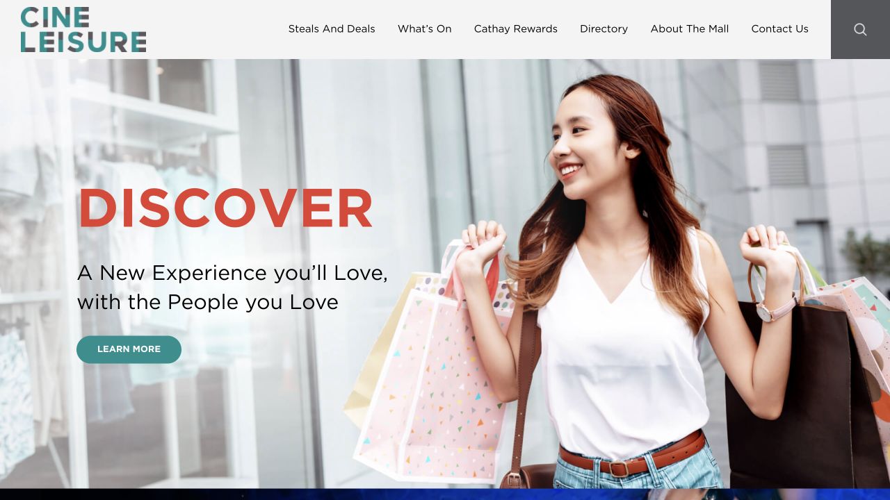 Cineleisure website
