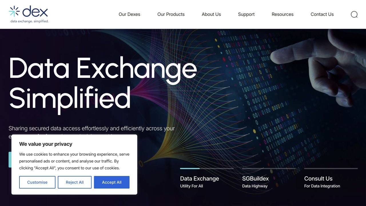 DexTech AI website