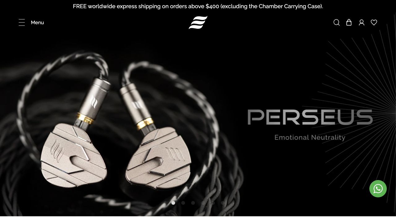 Effect Audio website